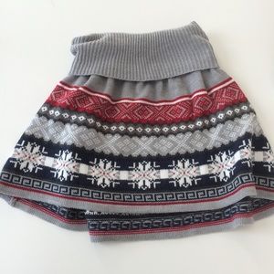 Fair Isle Sweater Skirt